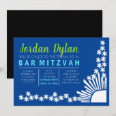 CREATION Bar Bat Mitzvah Uitnodiging (Voorkant / Achterkant)