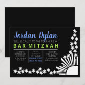 CREATION Bar Bat Mitzvah Uitnodiging (Voorkant / Achterkant)
