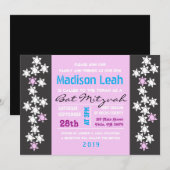 CREATION Bar Bat Mitzvah Uitnodiging (Voorkant / Achterkant)