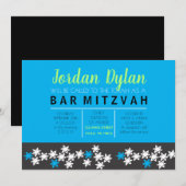 CREATION Bar Bat Mitzvah Uitnodiging (Voorkant / Achterkant)