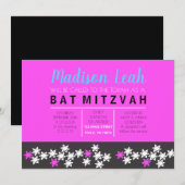 CREATION Bar Bat Mitzvah Uitnodiging (Voorkant / Achterkant)
