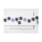 CREATION Bat Bar Mitzvah Invitation Band Wrap Uitnodigingen Wikkel (Voorkant Voorbeeld)