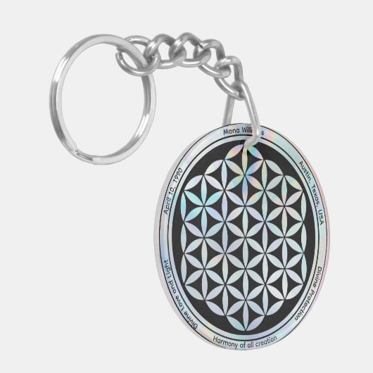 Creation Harmony Symbol Magnet Sleutelhanger (Voorkant Links)