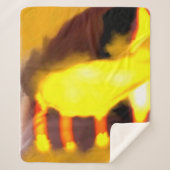 Creation of the dragon cat sherpa deken (Voorkant)