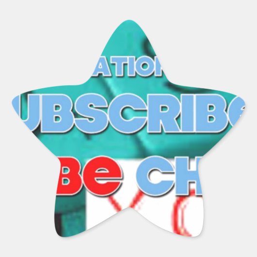 Creationartist7 Youtube Channel 326 Ster Sticker (Voorkant)