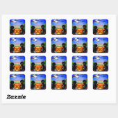 Creationarts van Stickers met zwarte hitte (Vel)