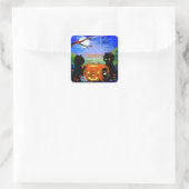 Creationarts van Stickers met zwarte hitte (Tas)