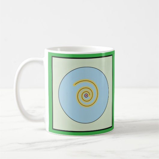 Creationeel Energiesymbool Koffie Mok (Links)