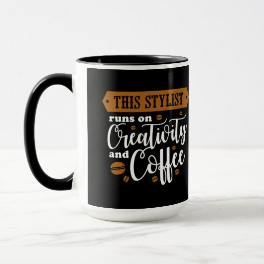 Creatitiviteit en Koffie Mok (Links)