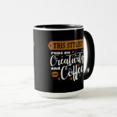 Creatitiviteit en Koffie Mok (Voorkant rechts)