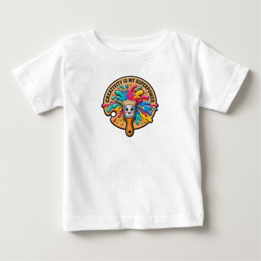 Creatitiviteit Is Mijn Superkracht Cute Verfpensee (Voorkant)