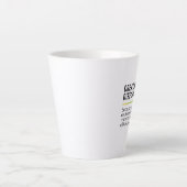Creativ Directeur Latte Mok (Voorkant)