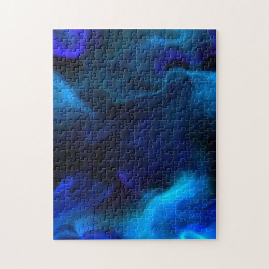 Creative abstract ghosting fog foto jigzaag puzzel (Verticaal)