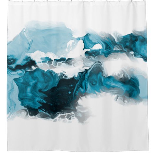 Creative abstract hand painted background, wallpap douchegordijn (Voorkant)