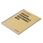 Creative Accounting & twijfelachtige Wiskunde Noti Notitieboek (Linkerzijde)