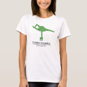 Creative Acrobat-T-shirt T-shirt (Voorkant)