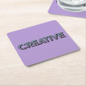 Creative Affirmation Onderzetter Set (Schuin)