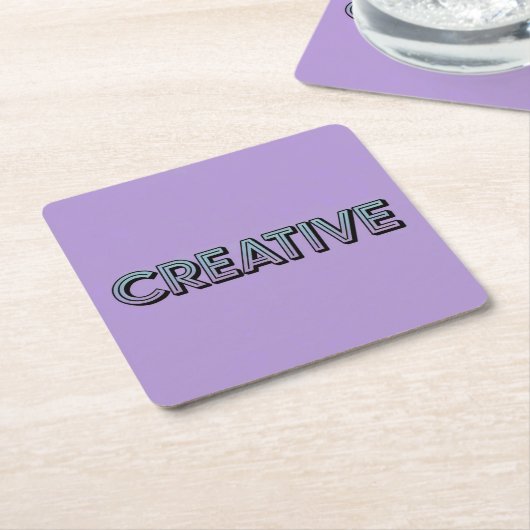 Creative Affirmation Onderzetter Set (Schuin)