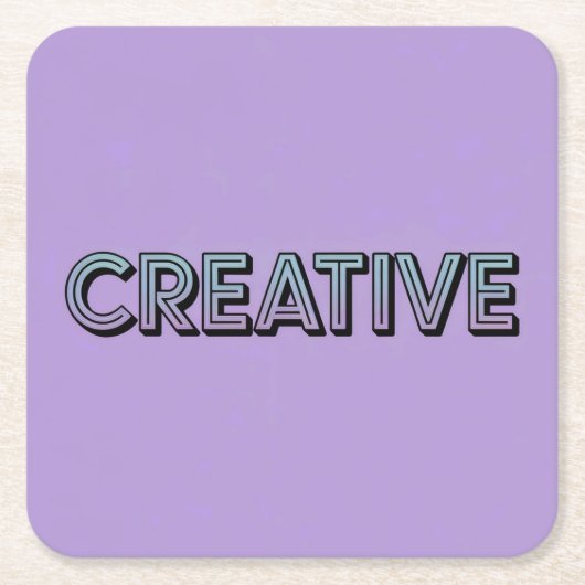 Creative Affirmation Onderzetter Set (Voorkant)
