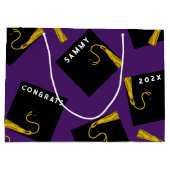 Creative Afstuderen 2025 Grote Geschenktas Groot Cadeauzakje (Achterkant)