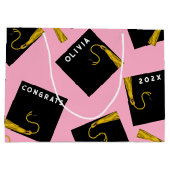 Creative Afstuderen 2025 Grote Geschenktas Groot Cadeauzakje (Achterkant)