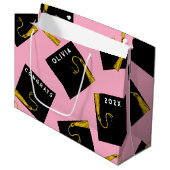 Creative Afstuderen 2025 Grote Geschenktas Groot Cadeauzakje (Voorkant Gekanteld)