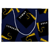 Creative Afstuderen 2025 Grote Geschenktas Groot Cadeauzakje (Achterkant)