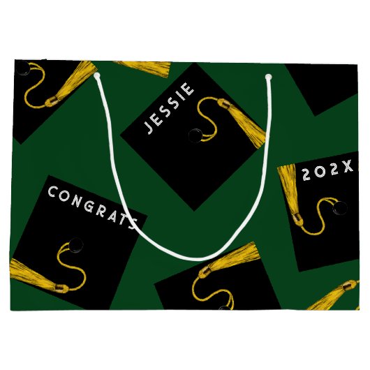 Creative Afstuderen 2025 Grote Geschenktas Groot Cadeauzakje (Achterkant)