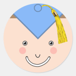 Creative Afstuderen Classic Round Sticker