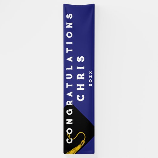 Creative Afstuderen Congrates Spandoek (Verticaal)