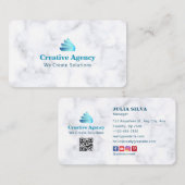 Creative Agency Digital Marketing Visitekaartje (Voorkant / Achterkant)