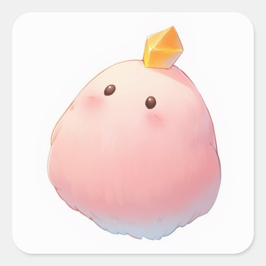 Creative Anime-Sticker Vierkante Sticker (Voorkant)