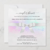 *~* Creative AR18 Artsy Photo COUPLE's SHOWER Kaart (Achterkant)