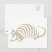 Creative Armadillo Illustratie Briefkaart (Voorkant / Achterkant)