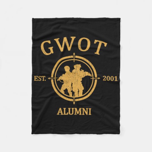 Creative Armory GWOT Global War on Terrorism 2 Fleece Deken (Voorkant)