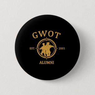 Creative Armory GWOT Global War on Terrorism 2 Ronde Button 5,7 Cm