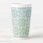 creative art design Latte Mok (Voorkant)