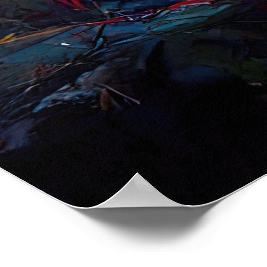 Creative Art Landschap Poster (Hoek)