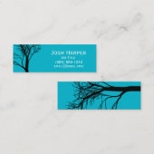 Creative Art-structuur Mini Visitekaartje (Voorkant / Achterkant)