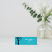 Creative Art-structuur Mini Visitekaartje (Staand voorkant)