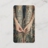 Creative Artist Custom Kunstwerk Foto met QR Code Visitekaartje (Voorkant)