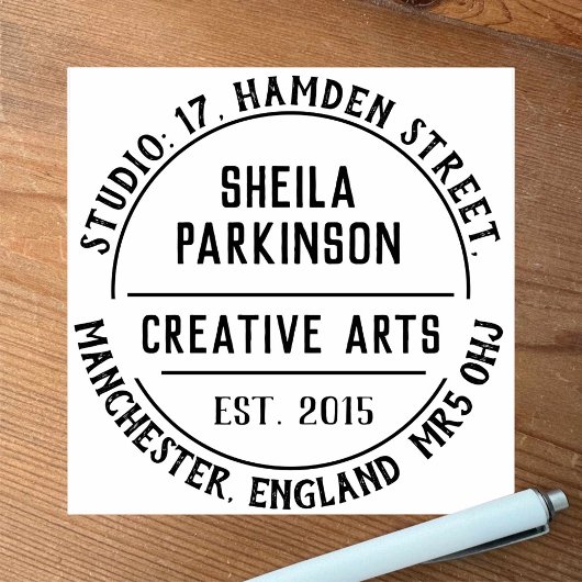 Creative Artist Rubber Stempel