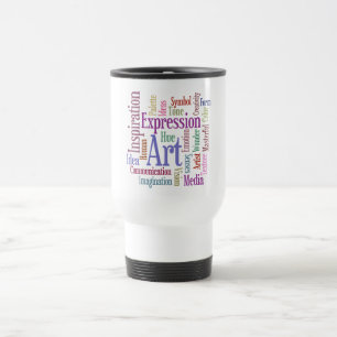 Creative Artist's Inspiration Word Art Reisbeker