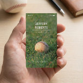 Creative Baseball Baseball Trainer Visitekaartje