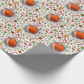 Creative Basketball-kerstcadeautje Cadeaupapier (Hoek)