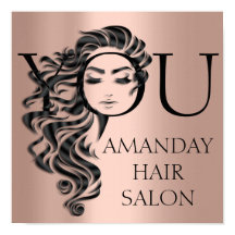 Creative Beauty Salon Lashes Hair Extension Blush