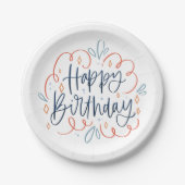 Creative Birthday Paper-Bord Papieren Bordje (Voorkant)