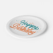 Creative Birthday Paper-Bord Papieren Bordje (Gekanteld)