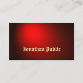 Creative Black Red Tattoo Art Artist Tattooist Visitekaartje (Voorkant)