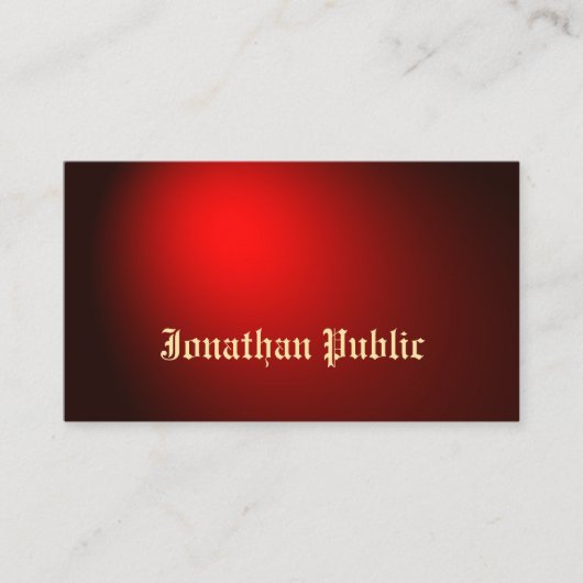 Creative Black Red Tattoo Art Artist Tattooist Visitekaartje (Voorkant)